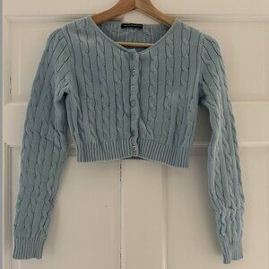 Light Blue Brandy Melville Cardigan